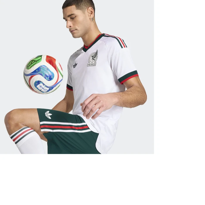 adidas FIFA WM 2026 Mexiko Authentic Auswärtstrikot kurzarm weiß (Herren)