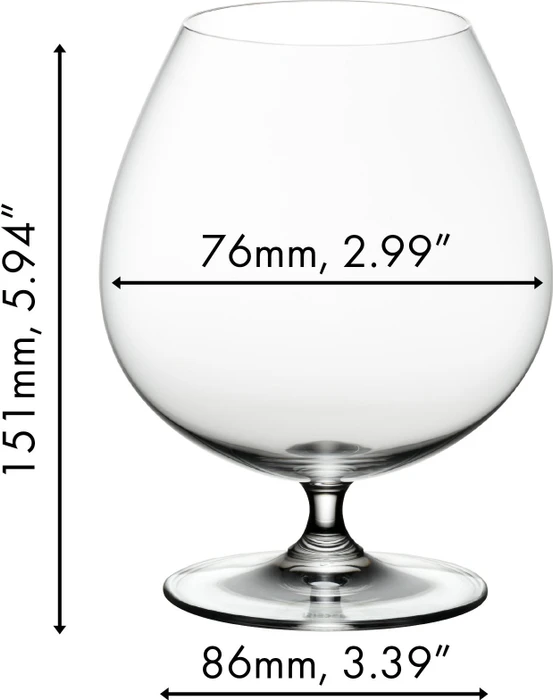 Riedel Vinum Bar Brandyglas, 2 Stück