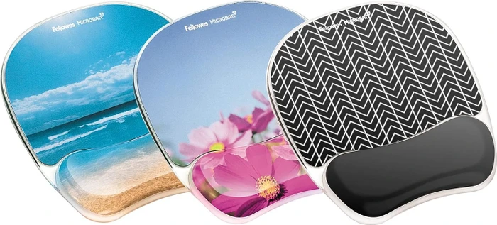 Fellowes Photo Gel Handgelenkauflage mit Mauspad, Sandstrand