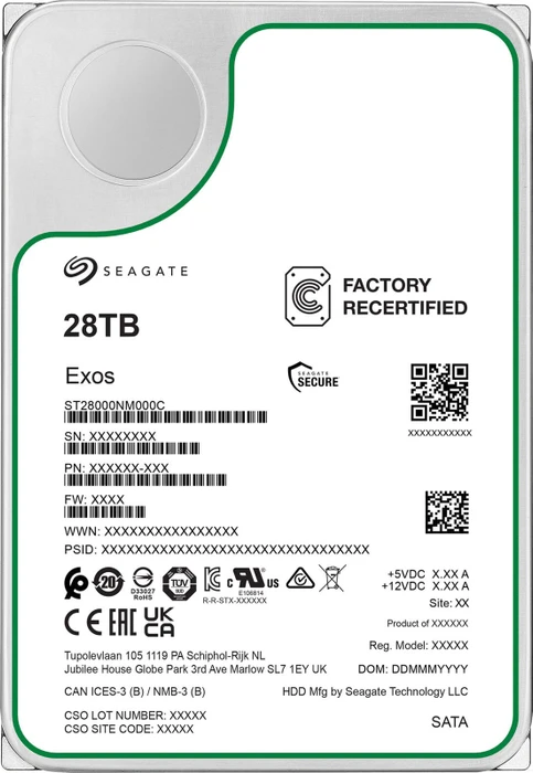 Seagate Exos Recertified (rezertifiziert) - HDD SATA