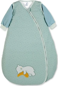 Sterntaler Schlafsack Bär Ben mit abnehmbaren Ärmeln 110cm türkis