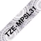 Brother TZe-MPSL31 Beschriftungsband, 12mm, schwarz/silber (Muster) Vorschaubild