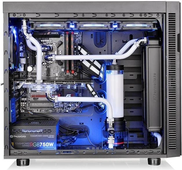 Thermaltake Suppressor F51 Tempered Glass Edition, Glasfenster, schallgedämmt
