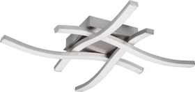 Trio Reality Route Deckenleuchte 4-flammig nickel
