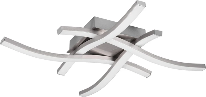 Trio Reality Route Deckenleuchte 4-flammig nickel