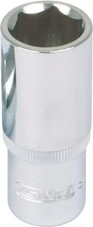 KS Tools CHROMEplus Außensechskant Steckschlüssel 1/2", 18x76mm