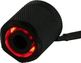 Nanoxia LED Fitting G1/4" auf 16/13mm, rot beleuchtet (CF-MGFFO-R/CF-FFO-R)