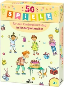 50 Spiele für den Kindergeburtstag im Kindergartenalter