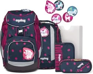 Ergobag Pack Schubi DuBär Schulrucksack-Set, 6-tlg.