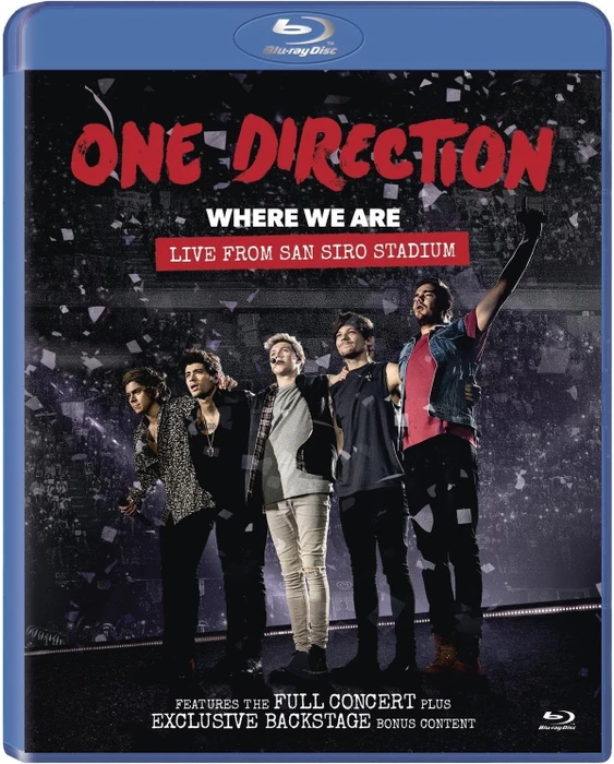 One Direction - Where We Are: Live From San Siro Stadium (Blu-ray) (UK)