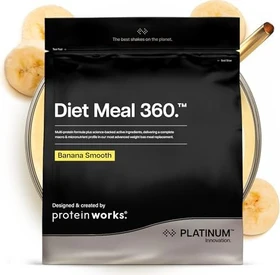 The Protein Works Diet Meal Replacement Extreme Banana Smooth Sundae 1kg
