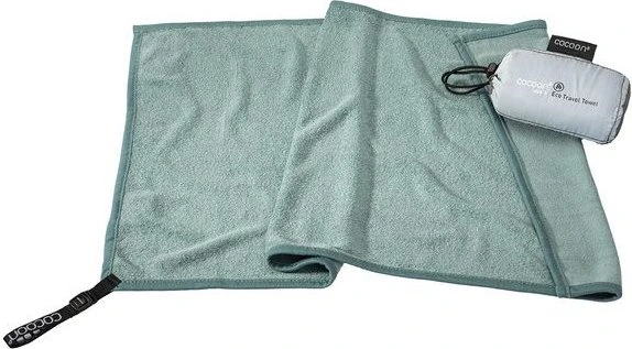 Cocoon Eco Travel Towel Lyocell M Handtuch nile green