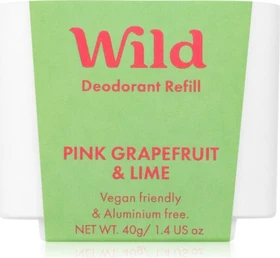Wild Deodorant Stick Grapefruit & Lime Refill, 40g