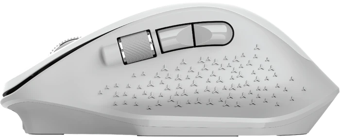 Trust Ozaa Rechargeable Wireless Mouse weiß, USB