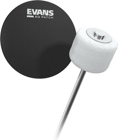 Evans EQ Patch Black Nylon Single