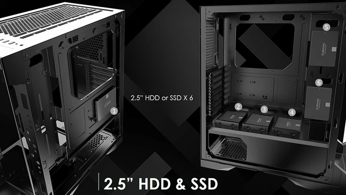 Raijintek Silenos, Glasfenster