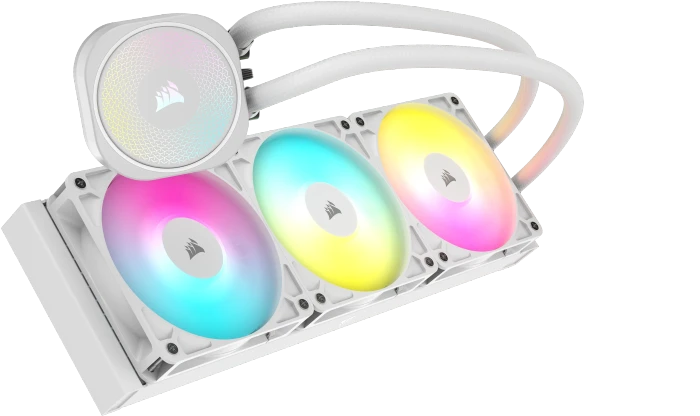 Corsair Nautilus 360 RS ARGB, weiß