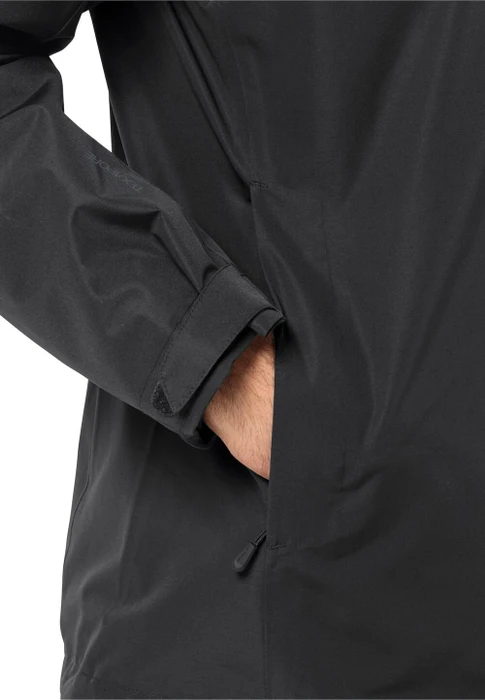 Jack Wolfskin Taubenberg 3in1 Funktionsjacke schwarz (Herren)