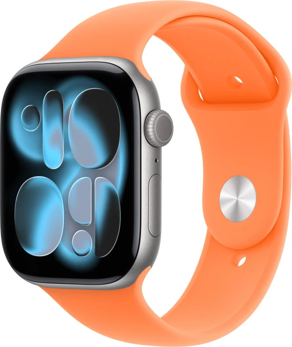 Apple Sportarmband M/L für Apple Watch 46mm clementine