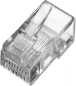 Digitus Cat3 RJ45 Modularstecker für Flachbandkabel, ungeschirmt