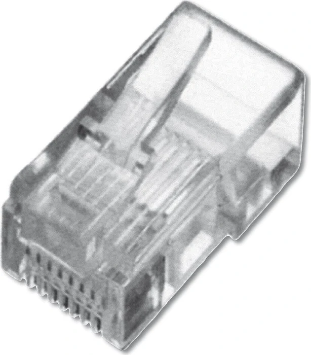 Digitus Cat3 RJ45 Modularstecker für Flachbandkabel, ungeschirmt