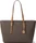 Michael Kors Quinn Medium Signature Leder Shopper brown/acorn (30T5GQNT2B-252)