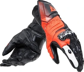 Dainese Carbon 4 long schwarz/rot/weiß