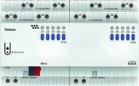 Theben RM 8 I KNX 8-fach, 16A, 8TE REG, Schaltaktor (4940215)