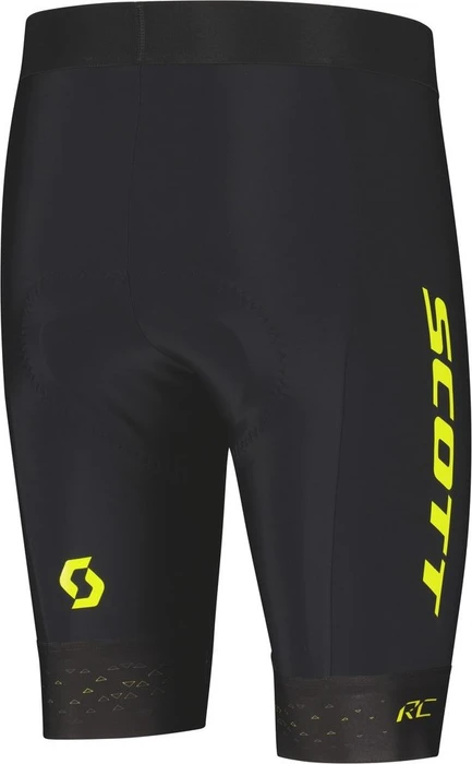 Scott RC Pro+++ Fahrradhose kurz black/sulphur yellow (Herren)