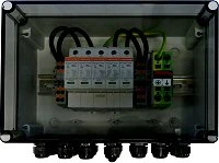 Mersen Photovoltaik-Stringbox 2 MPP/2 S DC1000V Überspannungsabl. Typ 1+2 Verschraubung