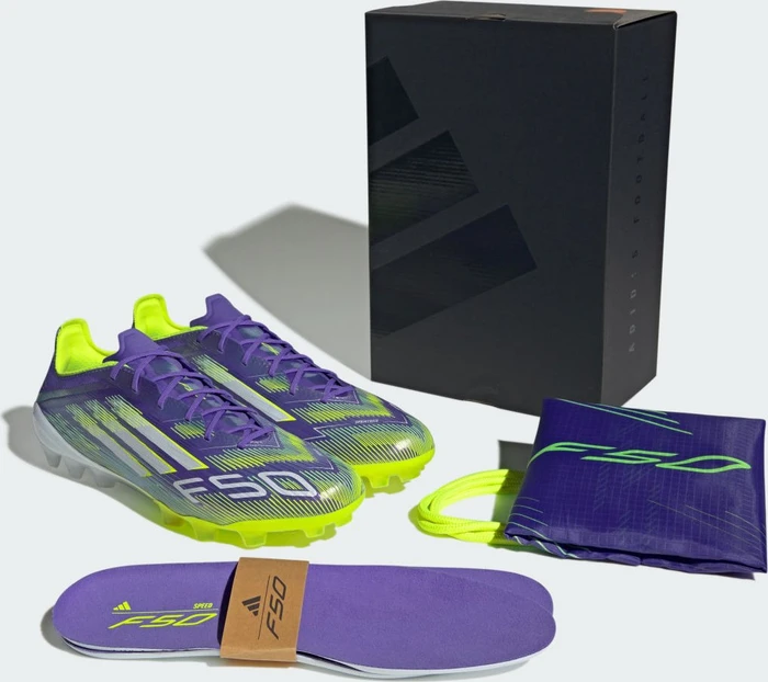 adidas F50 Elite 2G/3G purple rush/cloud white/lucid lemon