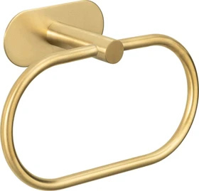 Wenko Turbo-Loc Handtuchring Mod. Orea gold matt