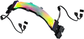 Gelid Solutions Astra, 6/8-Pin PCIe Verlängerungskabel, RGB beleuchtet, 30cm (CA-RGB-16P-01)