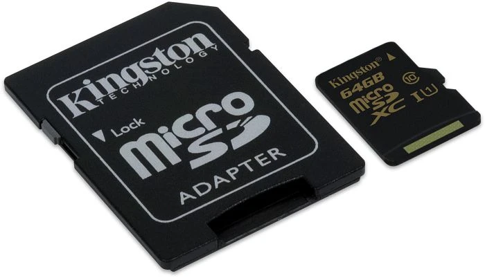 Kingston R90/W45 64GB Kit, UHS-I, Class 10