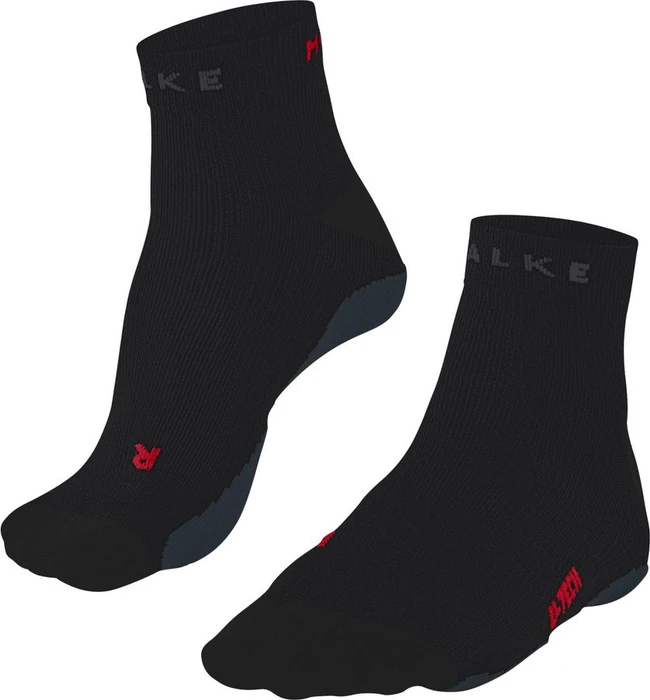 Falke RU True Motion Short Laufsocken schwarz (Damen)