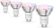 Philips Hue Essential White and Color Ambiance 345 GU10 4.7W, 4 Stück Vorschaubild