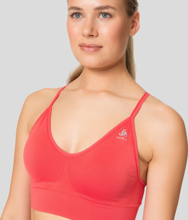 Odlo Padded Seamless Soft 2.0 Sport-BH cayenne (Damen)