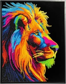Diamond Dotz Neon Lion