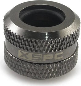 XSPC Rohranschluss G1/4" auf 14/10mm, schwarz verchromt
