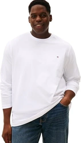 Tommy Hilfiger Stretch Slim Fit Shirt langarm weiß (Herren)
