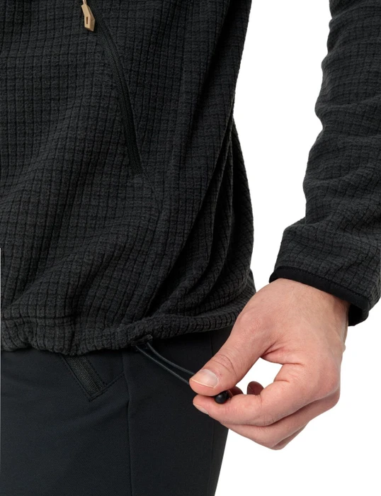 Vaude Neyland Fleece Jacke black/oat (Herren)