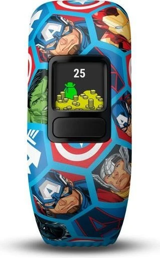 Garmin vivofit jr. 2 Marvel Avengers Aktivitäts-Tracker elastisch