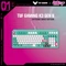 ASUS TUF Gaming K3 Gen II, Hatsune Miku Edition, LEDs RGB, TUF Optical-Mech RED Linear, USB, US Vorschaubild