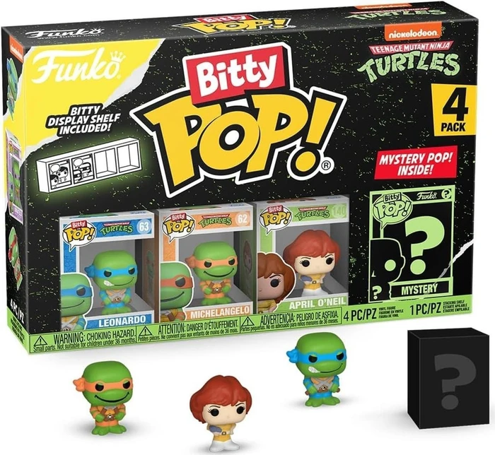 FunKo Bitty Pop! - Teenage Mutant Ninja Turtles - 4-Pack Series 1