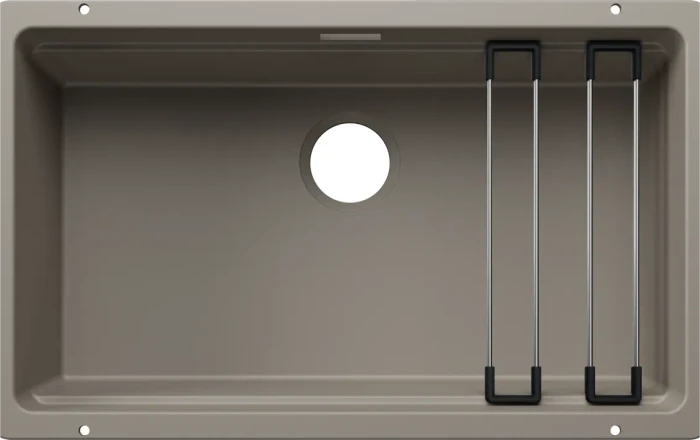 Blanco Etagon 700-U Unterbau Becken mittig