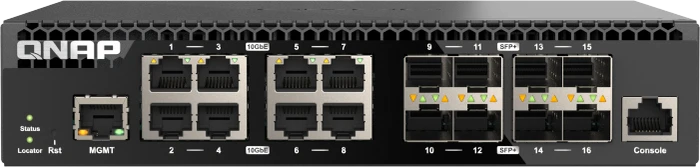 QNAP QSW-M3200R Desktop 10G Managed Switch, 8x RJ-45, 8x SFP+