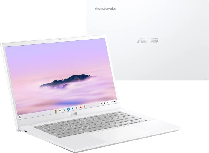 ASUS Chromebook Plus CX34 CX3402CVA-MW0348, Pearl White, Core i3-1315U, 8GB RAM, 256GB Flash, DE