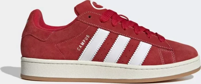 adidas Campus 00s better scarlet/cloud white/off white