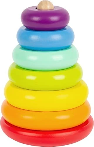 Legler Small Foot Stapelturm Regenbogen