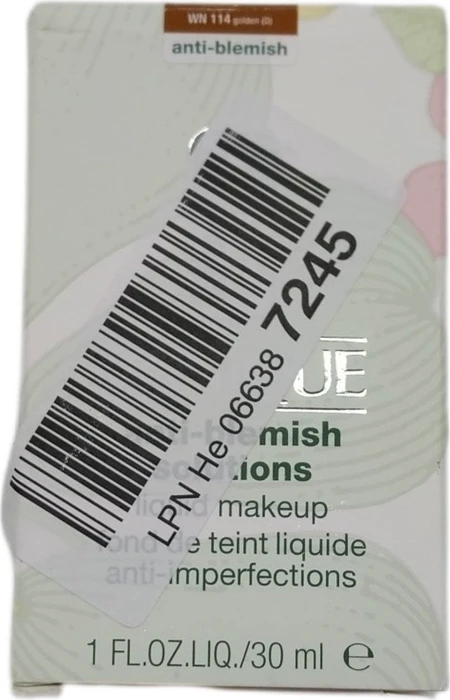 Clinique Anti Blemish Solutions Liquid Make-Up Foundation WN114 golden, 30ml